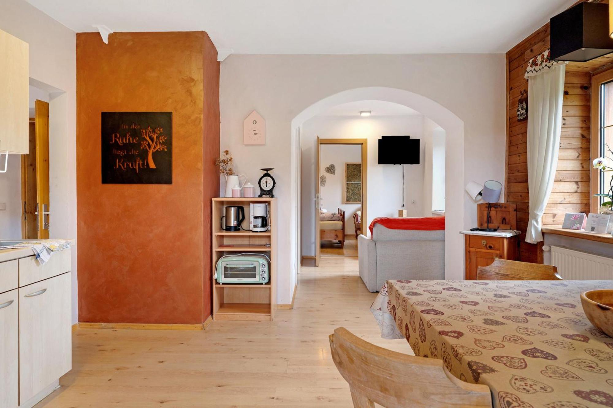 Huanzhof Ferienwohnung Schwarzhorn Aldino Exteriér fotografie
